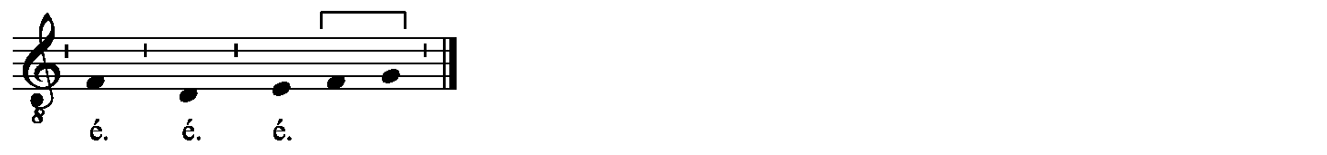 Refrain musical notation